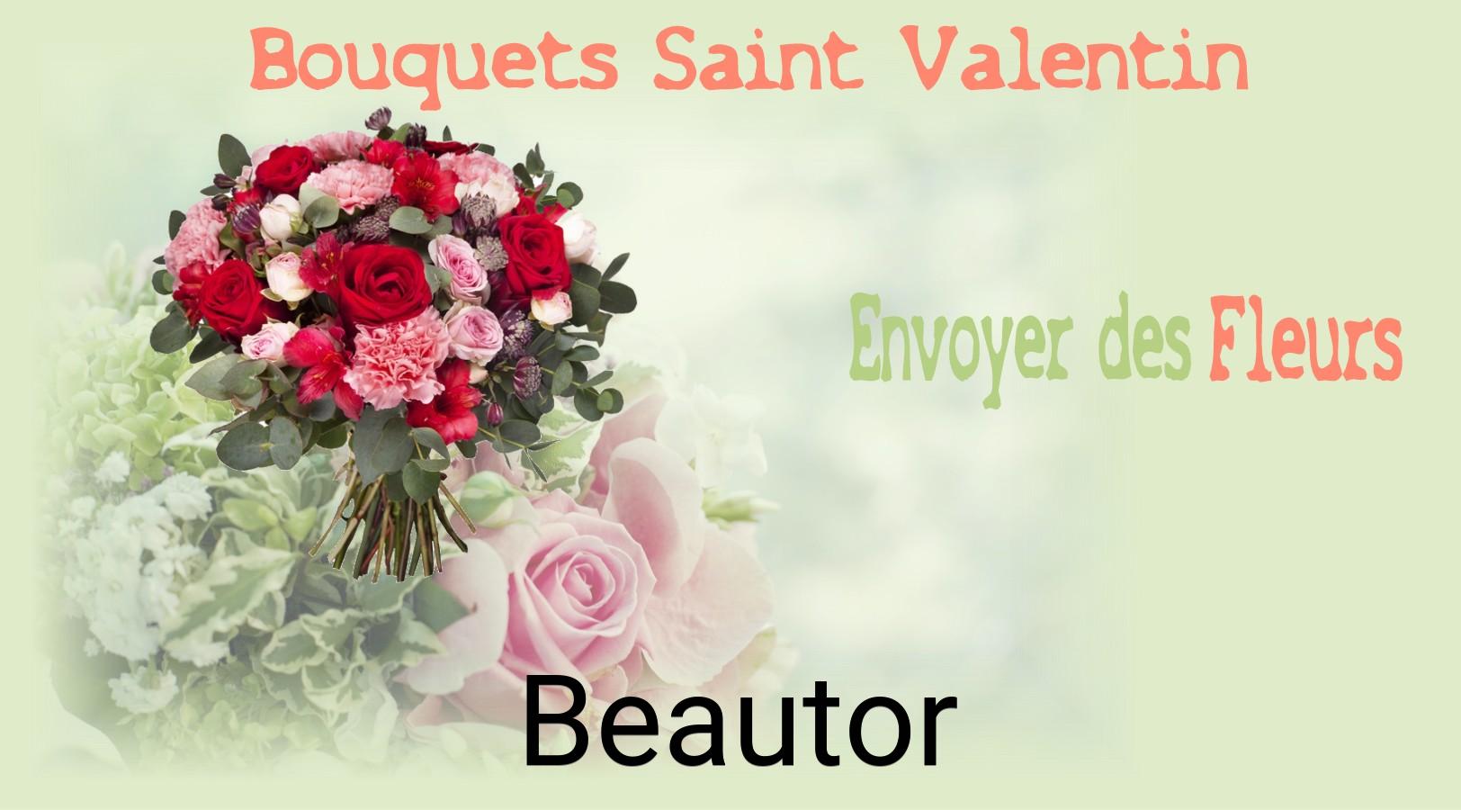 Roses de Saint-Valentin livrées à Beautor